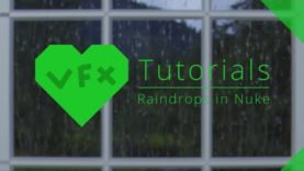 LoveVFX Tutorials // Raindrops in Nuke